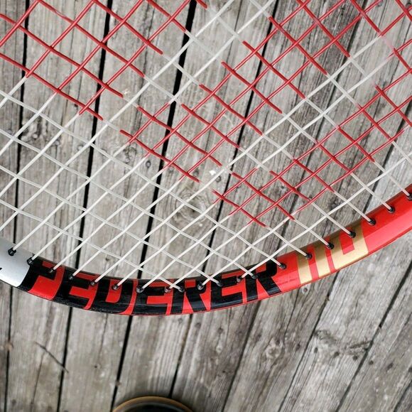 Wilson Roger Federer Tennis Racket 110 4⅜" Grip L3 Racquet - Picture 12 of 12